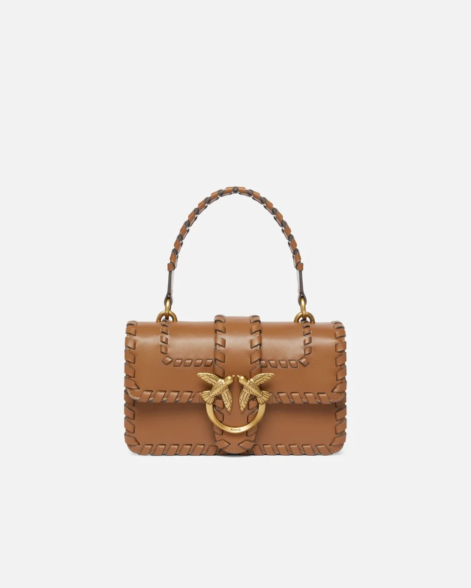 Borsa a mano piccola Mini Love Bag in pelle