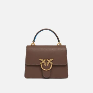 Borsa a mano piccola Mini Love Bag Top Handle Light in pelle fiore