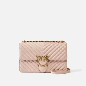 Borsa media a tracolla Love Bag One Chevron