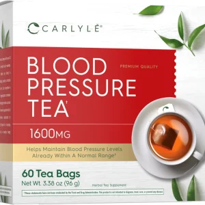Blood Pressure Tea, 1600 mg, 60 Tea Bags