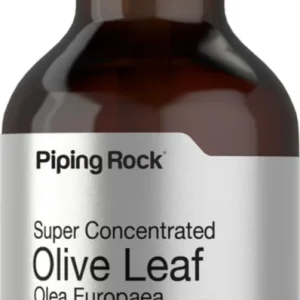 Olive Leaf Liquid Extract Alcohol Free, 2 fl oz (59 mL) Dropper Bottle